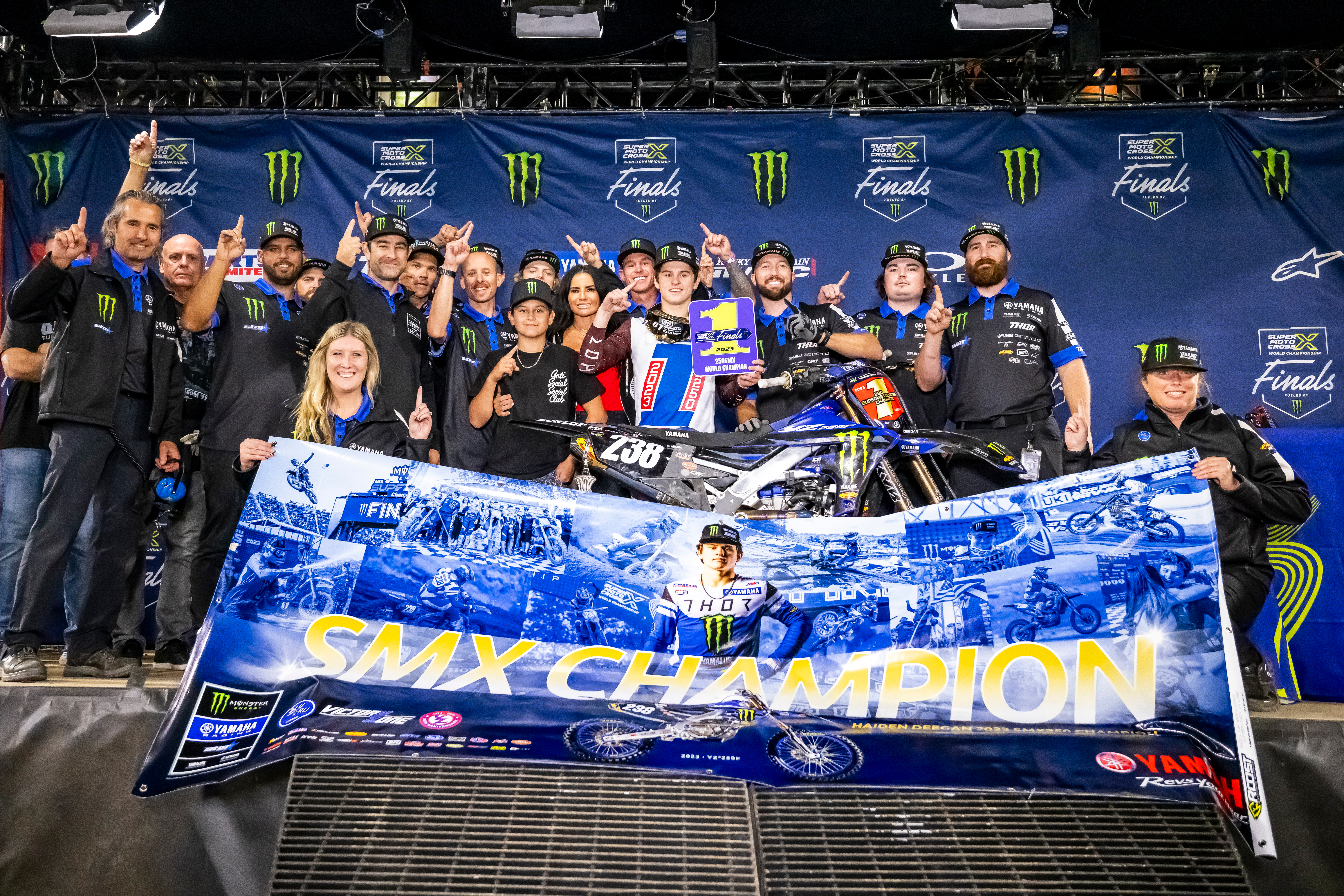 Rookie Haiden Deegan Crowned 2023
250SMX Champion image