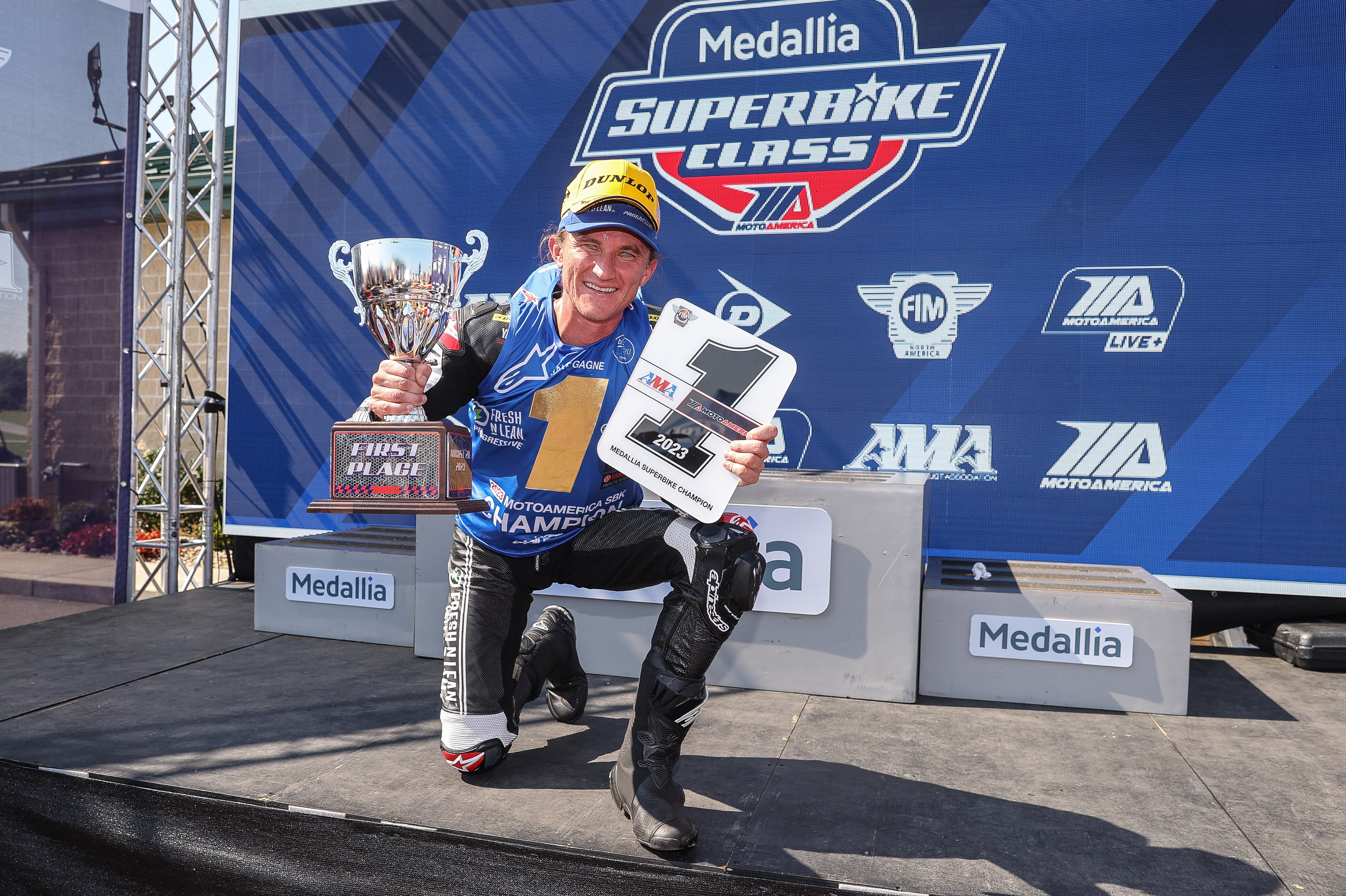 Gagne Crowned 2023 MotoAmerica Superbike Champion image