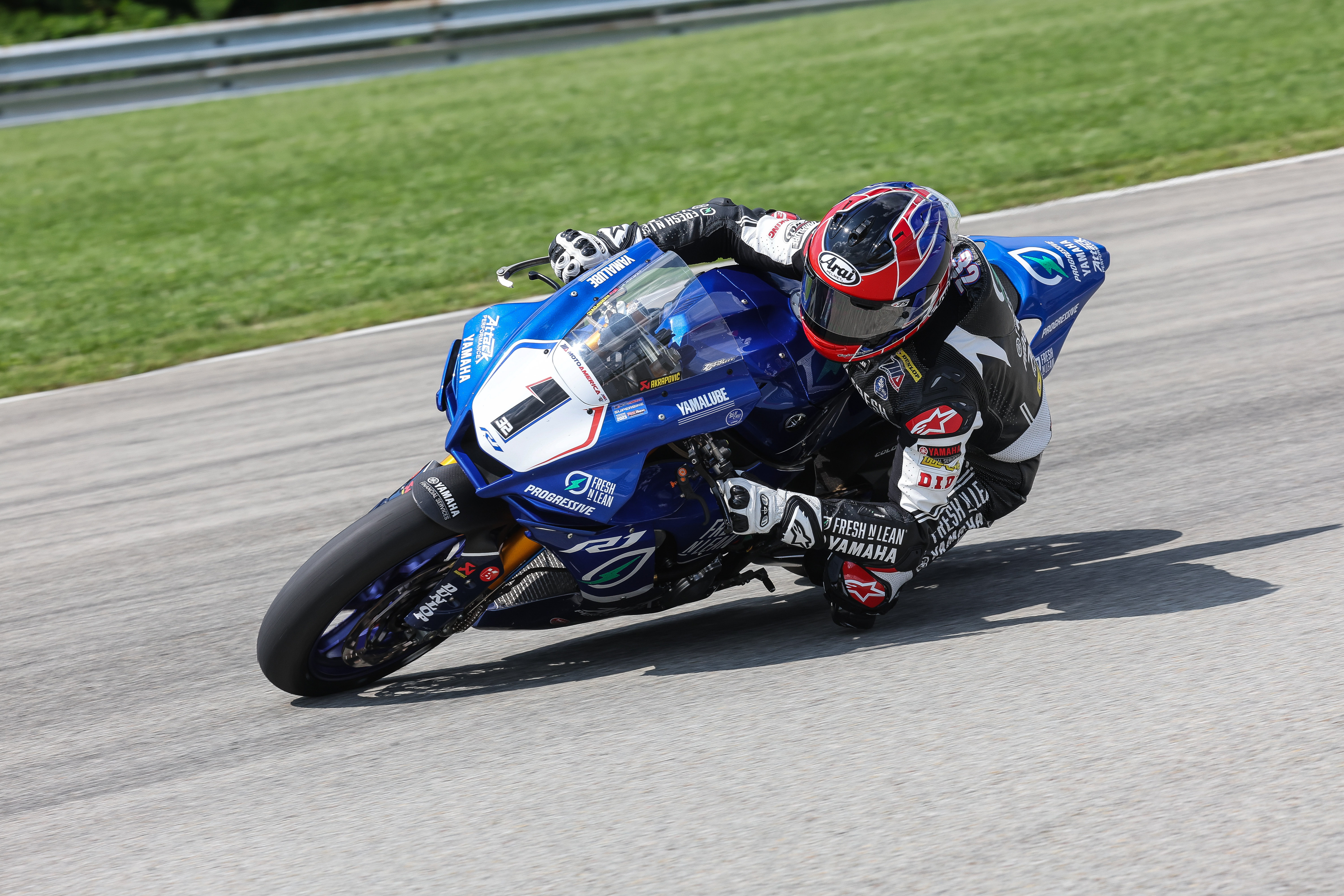 Gagne Fires First Shot with Superbike Race 1 Victory at PIRC image