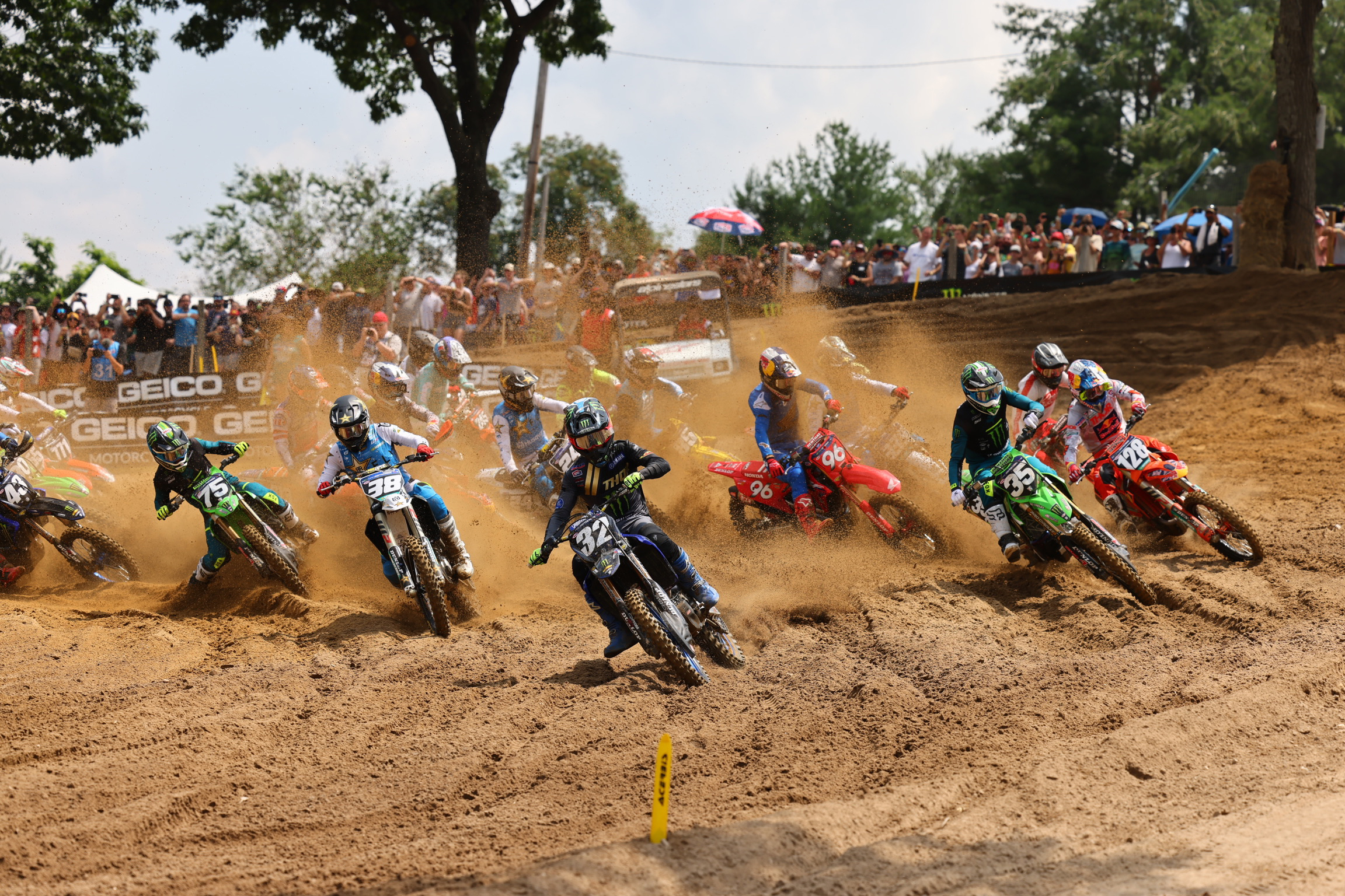 Monster Energy Yamaha Star Racing Strengthens 250MX
Championship Bid at Southwick image