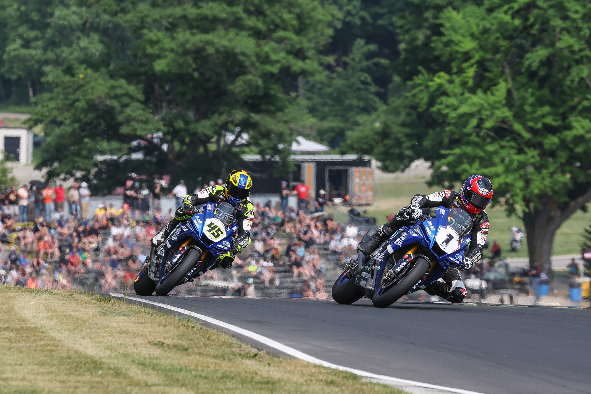 Gagne Reclaims Superbike Points Lead with Road America Podium
Finish image
