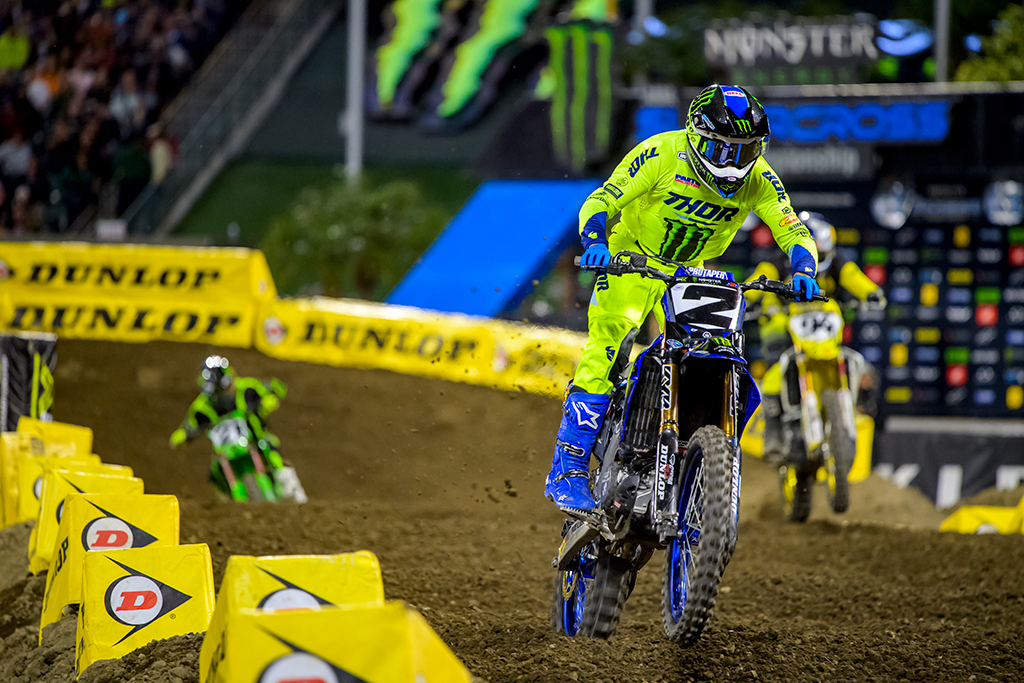 Webb Takes First 450SX Win of 2024 image