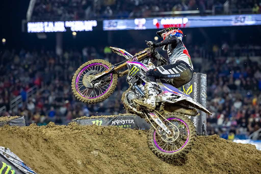 Webb Scores Runner-Up Finish at
San Diego Supercross image