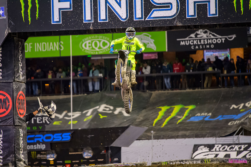 Webb Returns to the Top at Seattle Supercross image