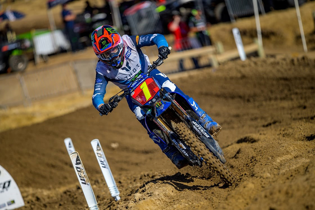 Monster Energy Yamaha Star Racing’s Haiden Deegan leaves California with maximum points for a perfect start to his 250MX title defense