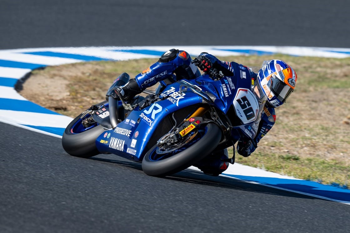 Attack Performance Strack Racing Yamaha's Bobby Fong makes steady improvements in WorldSBK debut at Circuito Estoril