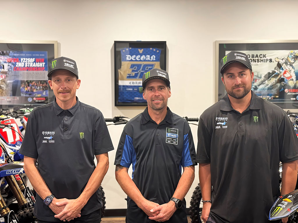 Wil Hahn named 450 Team Manager with Martin Davalos joining Jensen Hendler at the helm of their powerhouse 250 team and amateur program