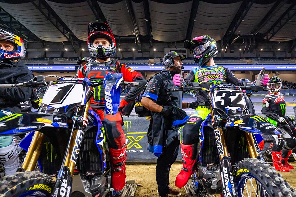 Late-season pressure builds in the 450SX title race as both Monster Energy Yamaha Star Racing riders push through adversity at Round 11