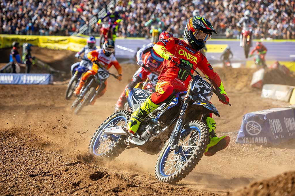 Monster Energy Yamaha Star Racing finishes the 450SX season strong with a runner-up finish from Justin Cooper and Cooper Webb coming just shy of the podium at the Supercross season finale