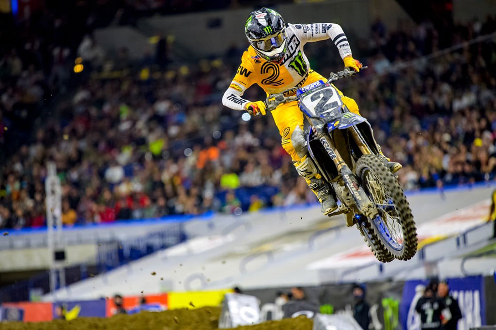 Monster Energy Yamaha Star Racing’s Cooper Webb overcomes adversity to secure a Triple Crown top-five finish in Indianapolis 