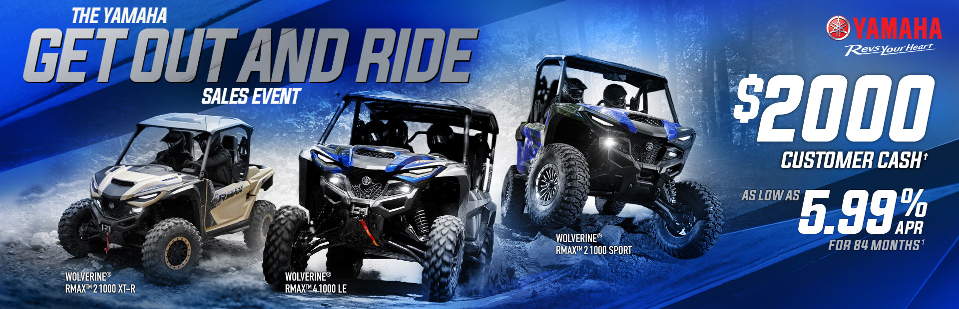 Get out and Ride Offers - Click for more info