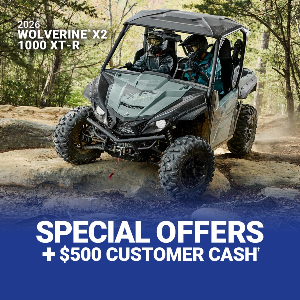 LET'S RIDE SxS COMBO - AS LOW AS 3.99% APR FOR 36 MONTHS*