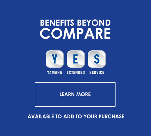 YES - Yamaha Extended Service Plan. Benefits Beyond Compare. Available to add to your purchase at the dealership. Click to learn more about the YES plan.
