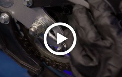 Click to play Yamaha Garage TTR-125: Chain Maintenance