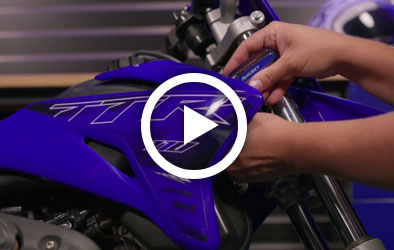 Click to play Yamaha Garage TTR-110: Air Filter Maintenance
