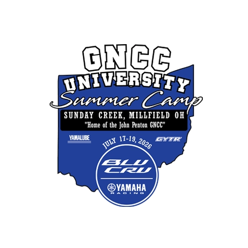 2026 Yamaha BLU CRU GNCC University Summer Camp crest