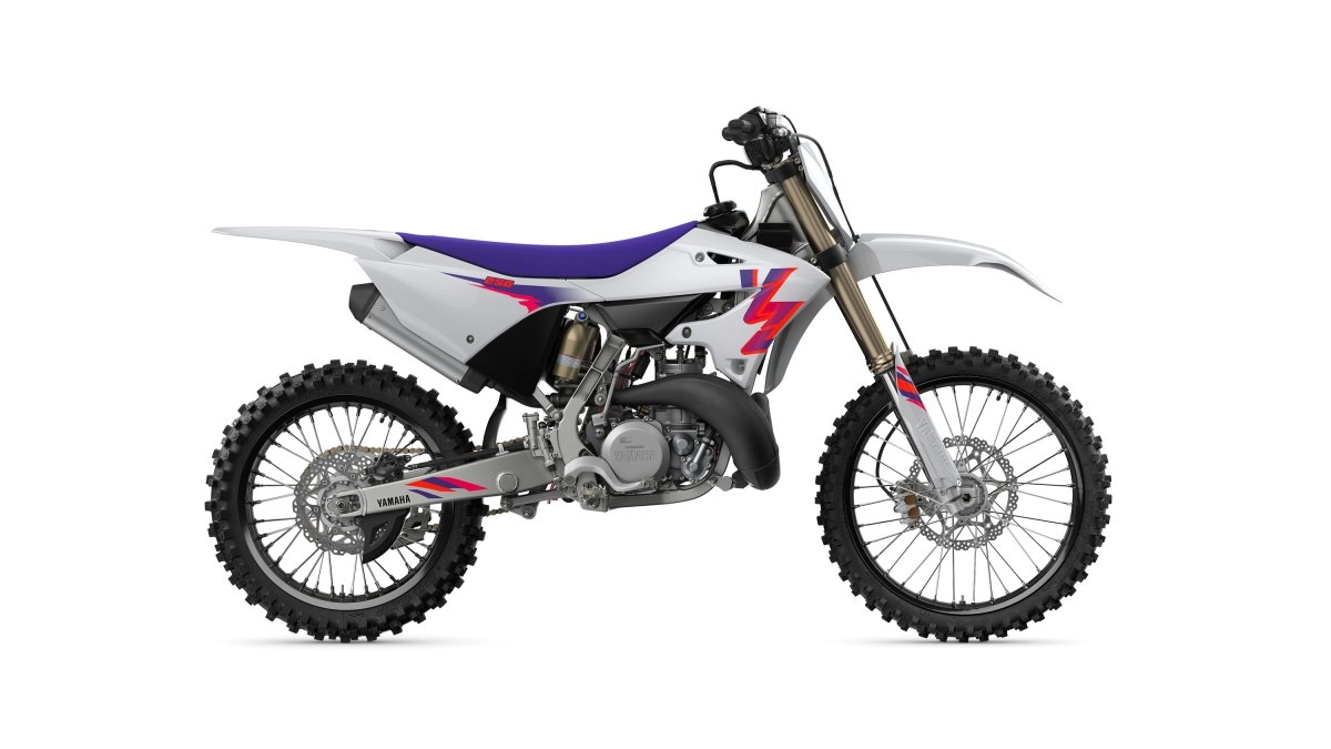 YZ250 50th Anniversary Edition Side Profile