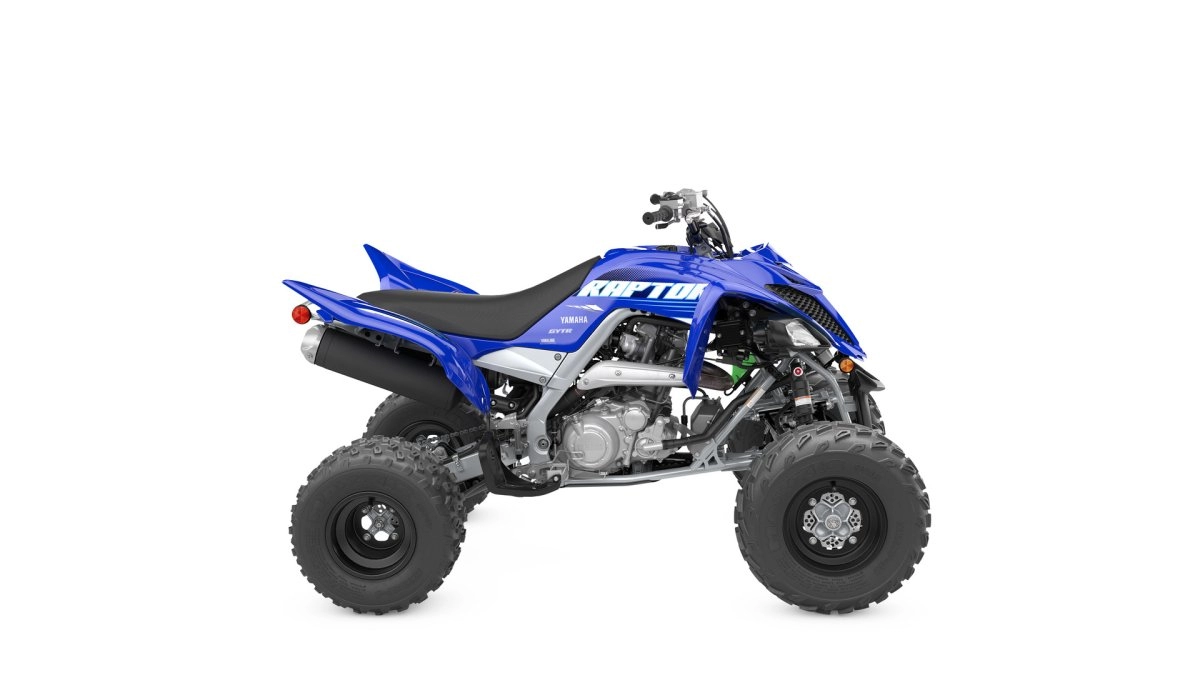 thumbnail interactive-video image 1 of Front Bumper Guard For Yamaha Raptor 700 2006-2025 - Iron ATV Bumper Protector 1 of 14