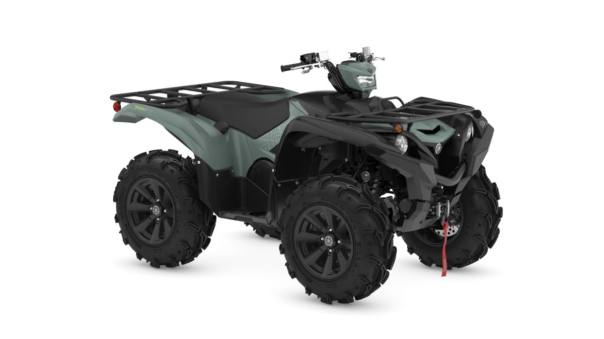 2026 GRIZZLY EPS XT-R adventure from Yamaha, right-side studio view