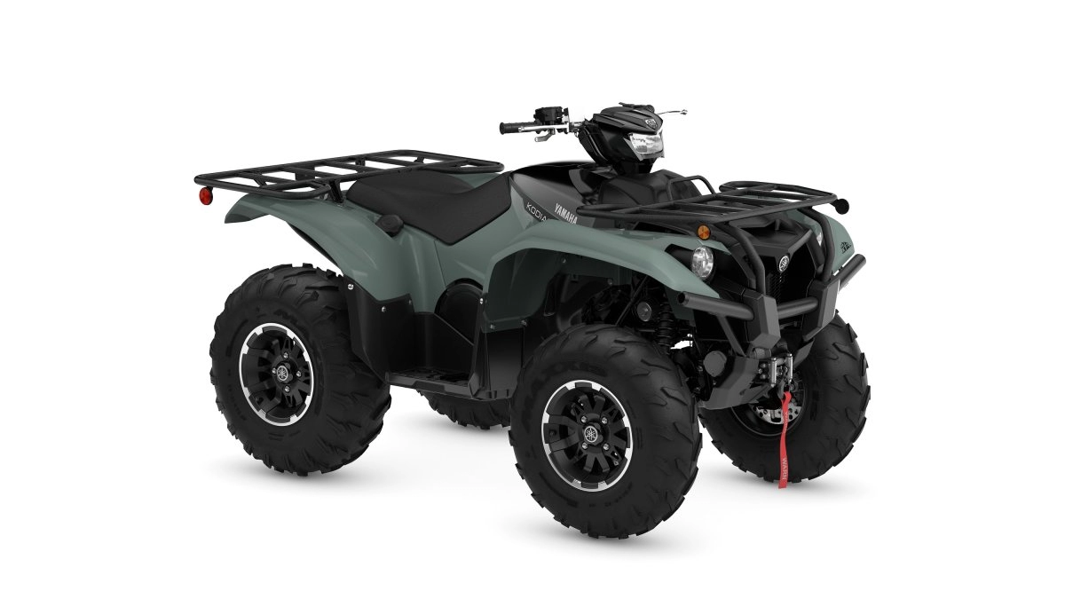 2026 KODIAK 700 EPS XT-R adventure from Yamaha, right-side studio view