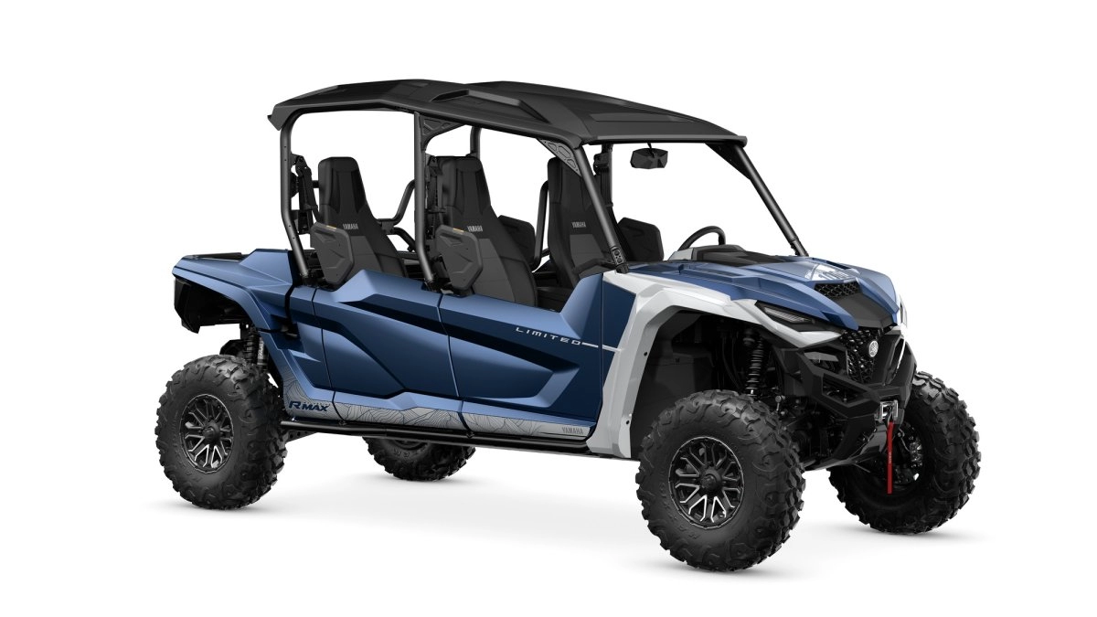 2026 WOLVERINE RMAX4 1000 LIMITED adventure from Yamaha, right-side studio view