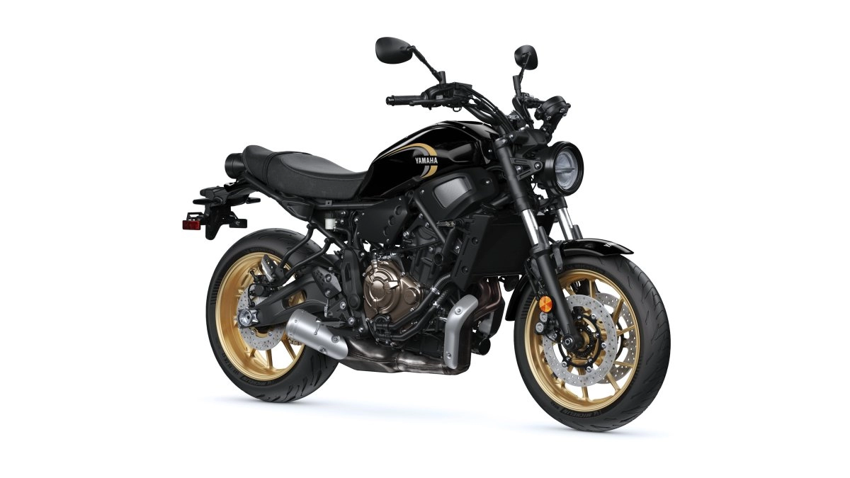 2026 XSR700 adventure from Yamaha, right-side studio view