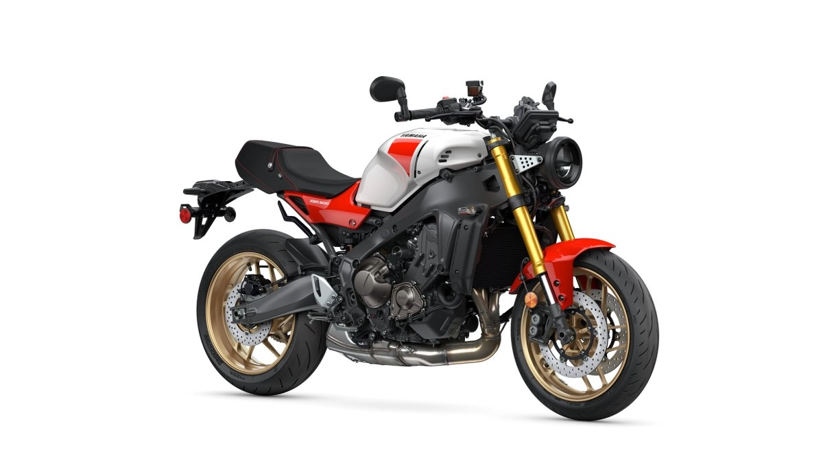 2026 XSR900 adventure from Yamaha, right-side studio view
