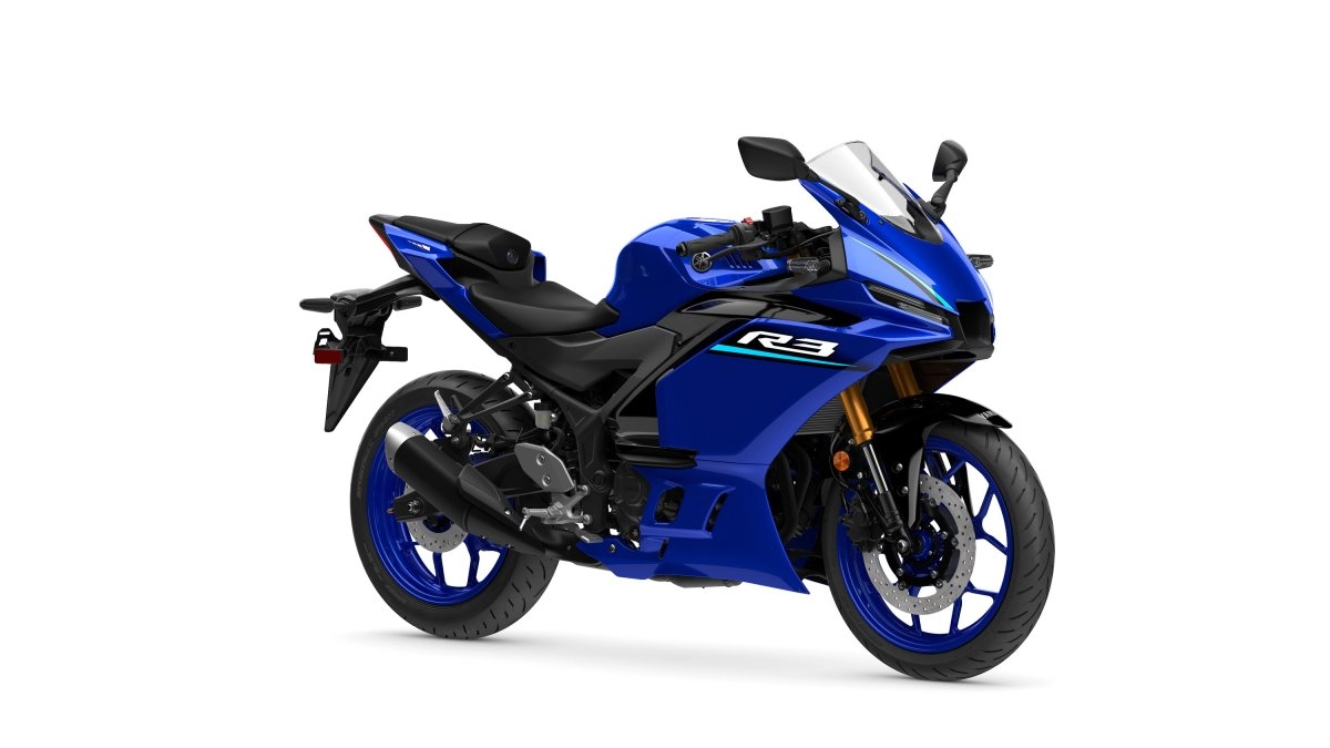2026 YZF-R3 motocross / off-road / trail from Yamaha, right-side studio view